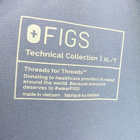 Figs Technical Collection Kade Cargo Scrub Pants Style# T21004T Size XL/Tall - Picture 6 of 6